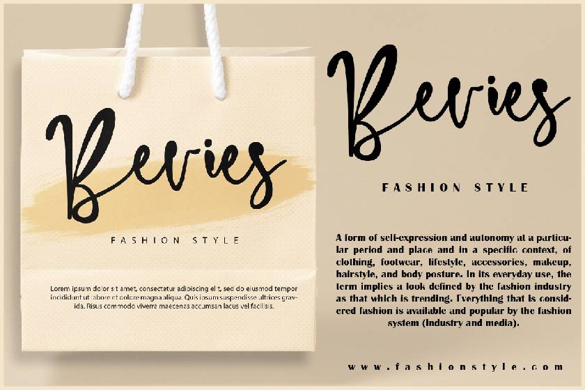David Edder Font sample