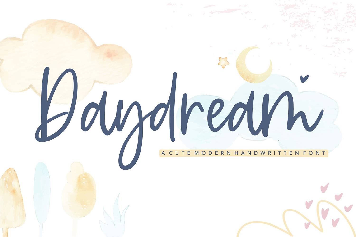 Daydream Font sample