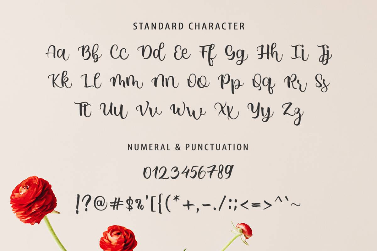 Daylena Font sample