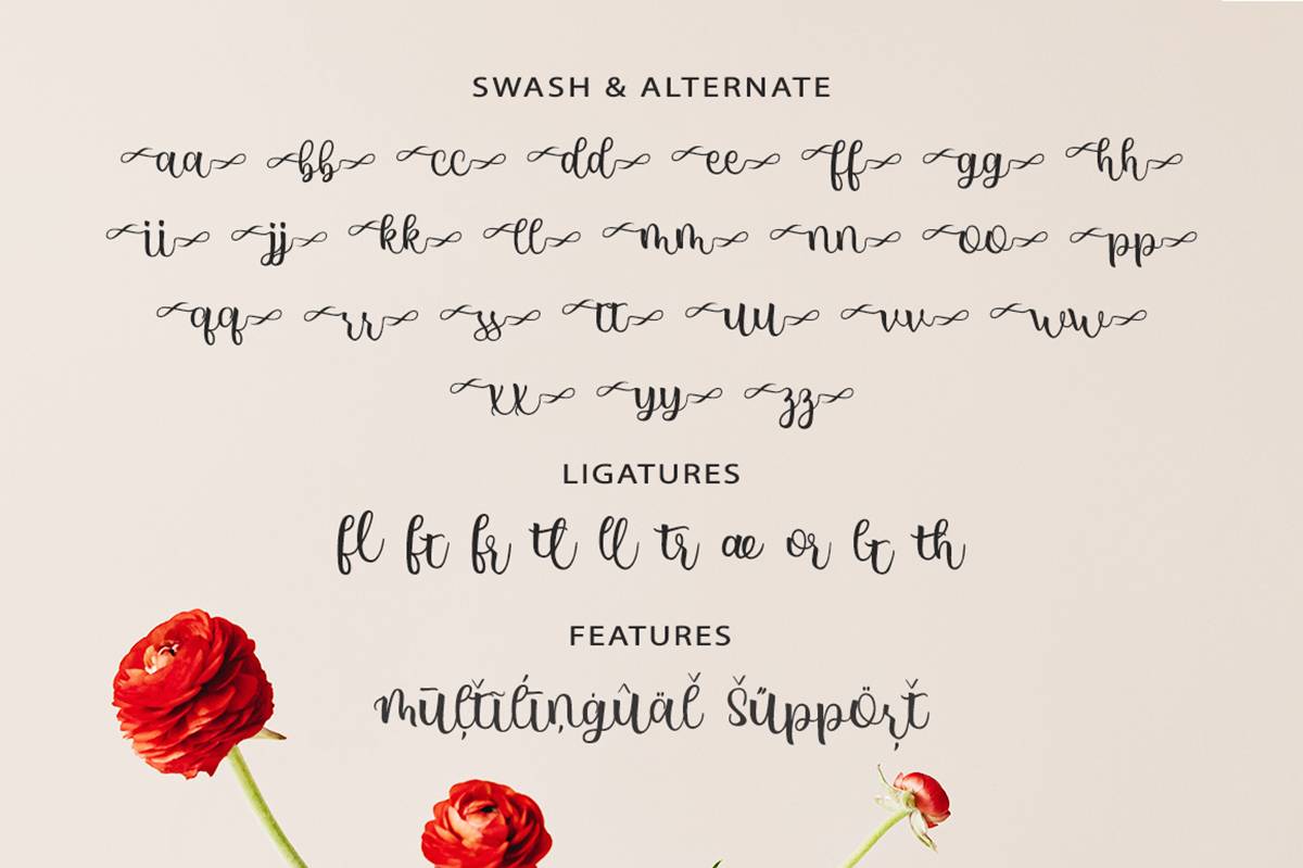 Daylena Font sample
