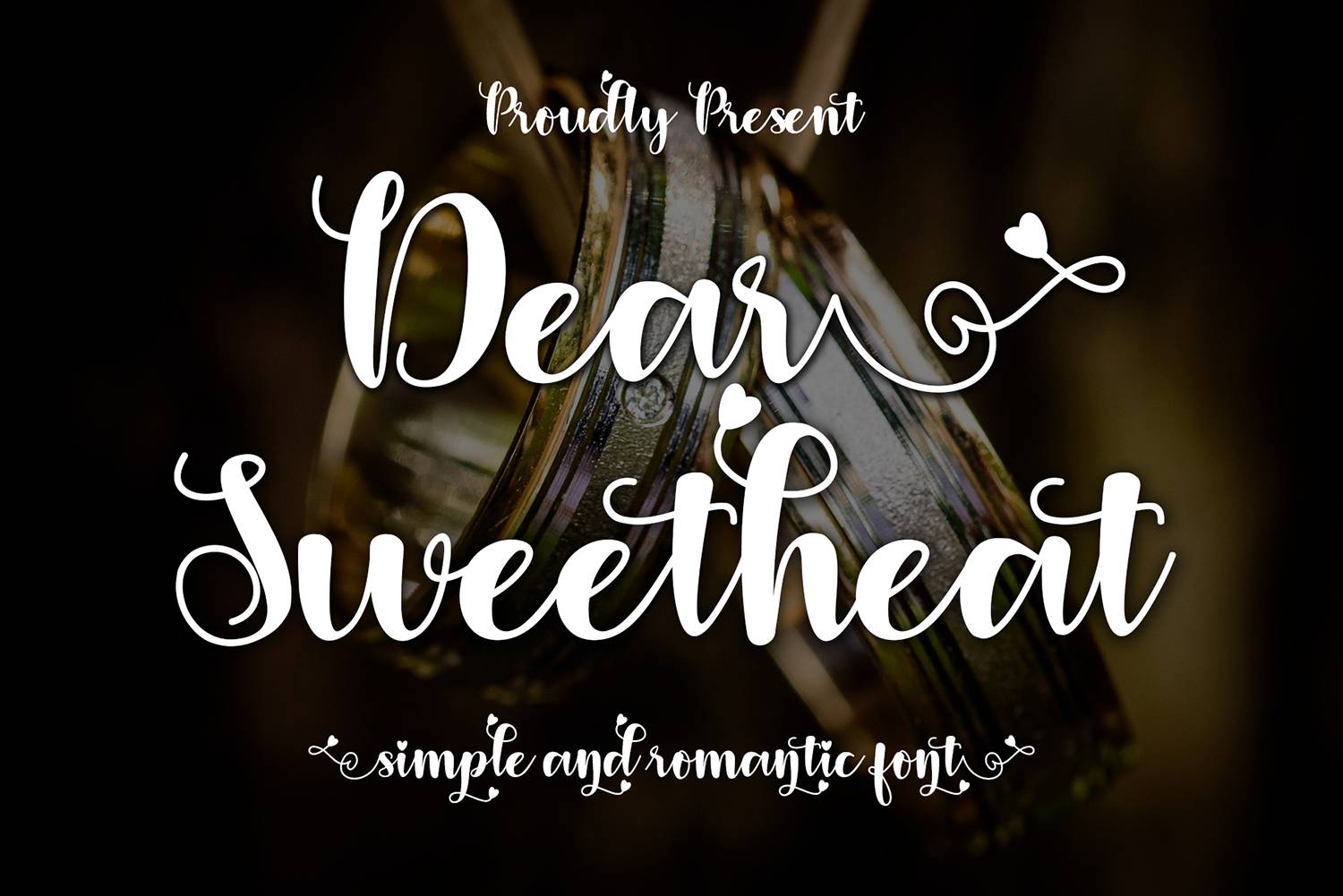 Dear Sweetheart Font sample