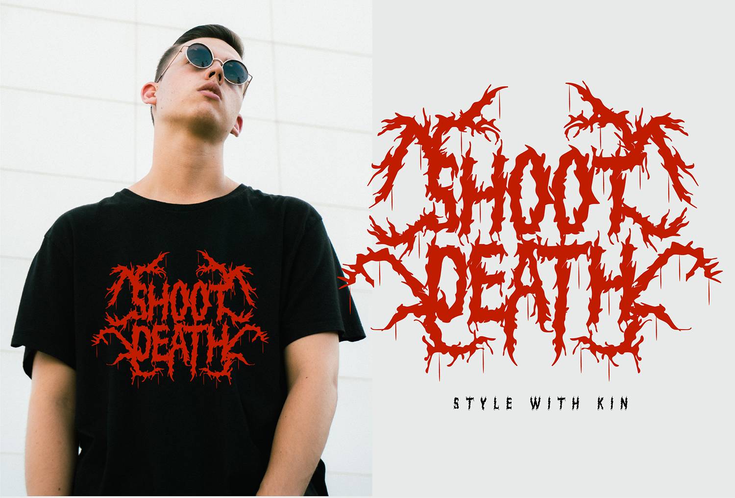 Death Angel Font sample