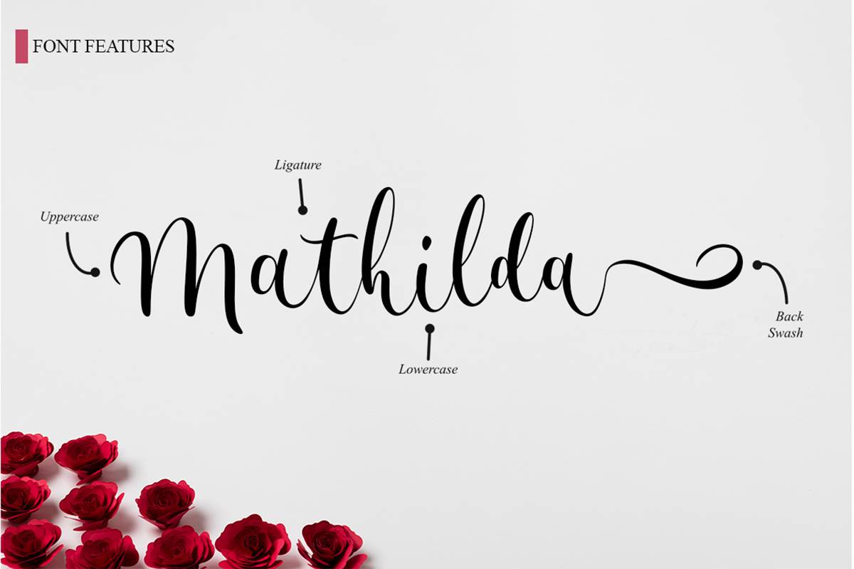 Deboskale Font sample