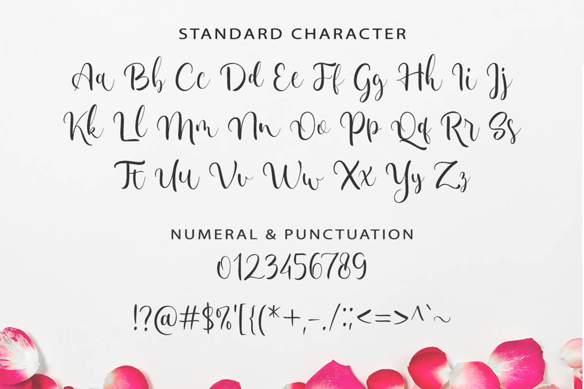 Deboskale Font sample