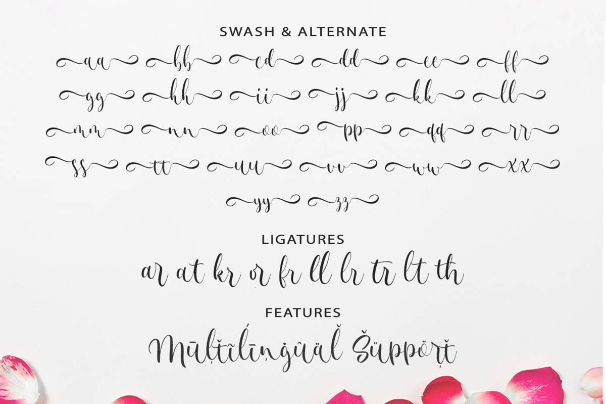 Deboskale Font sample
