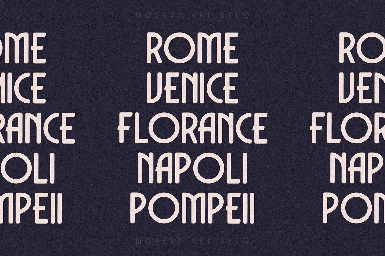 Dechor Rothen Font sample