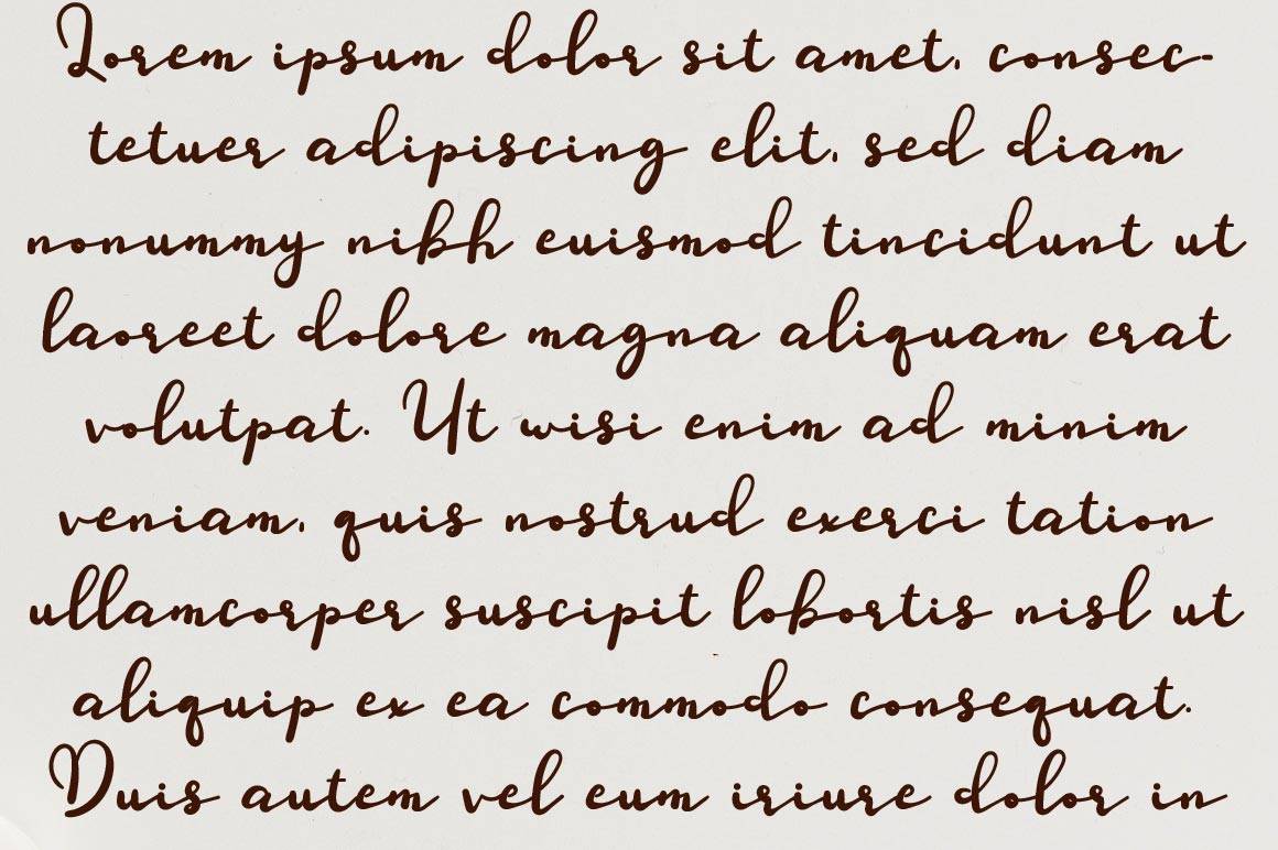 Defilery Script Font sample