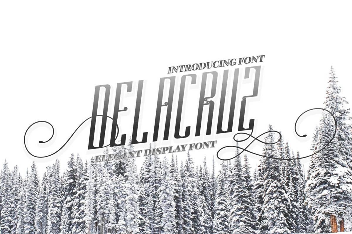 Delacruz Font sample