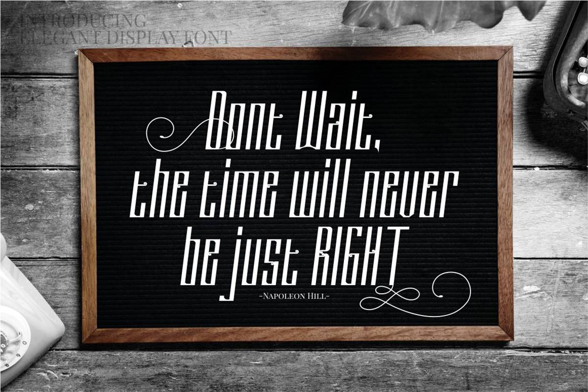 Delacruz Font sample