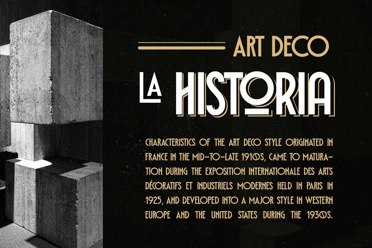 Delauney Font sample