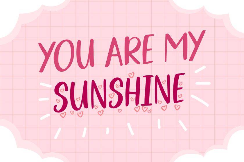 Delight Crush Font sample