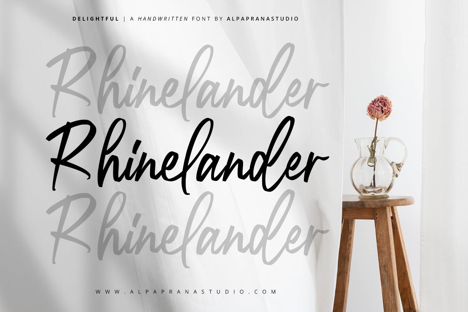Delightful Font sample
