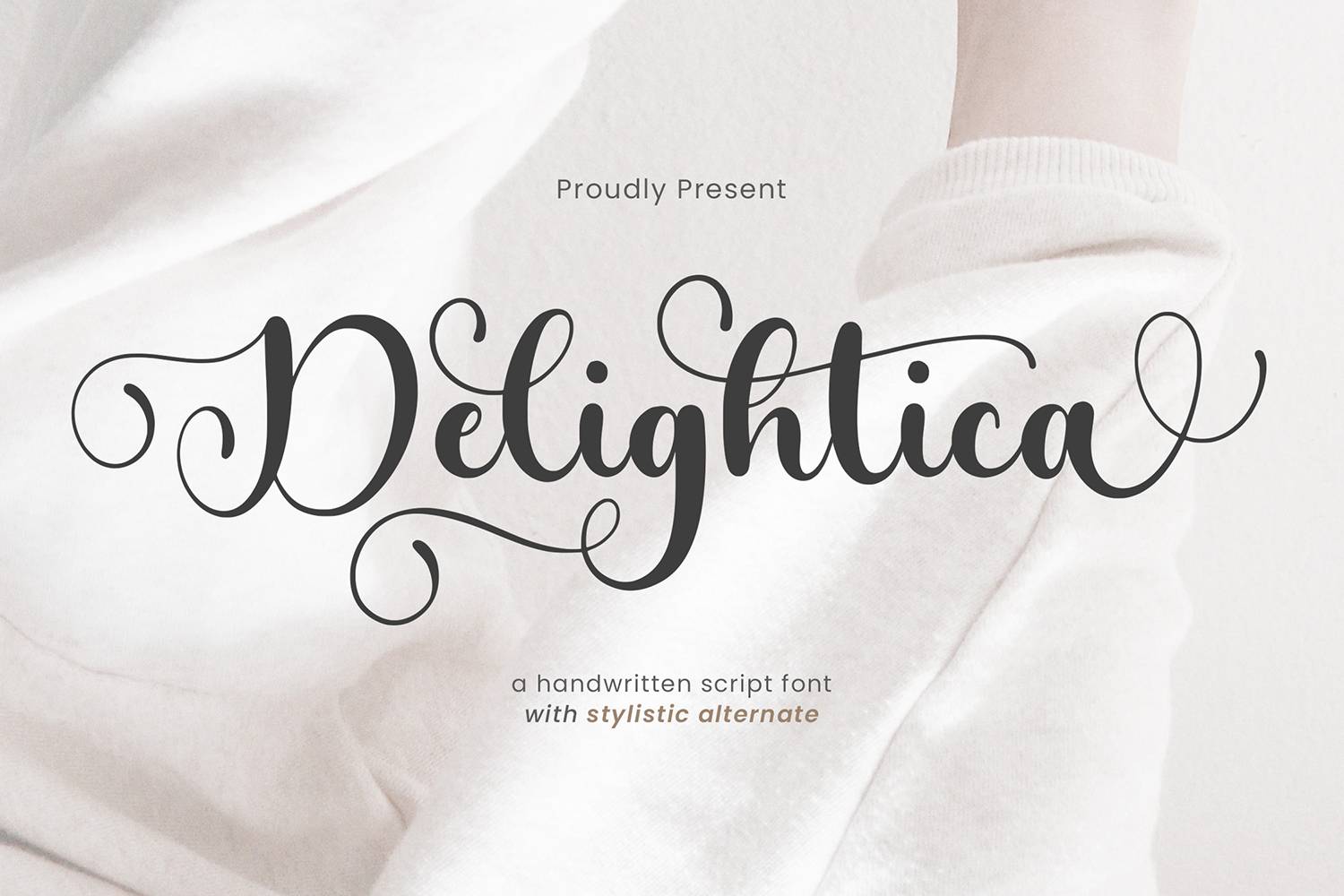 Delightica Font sample