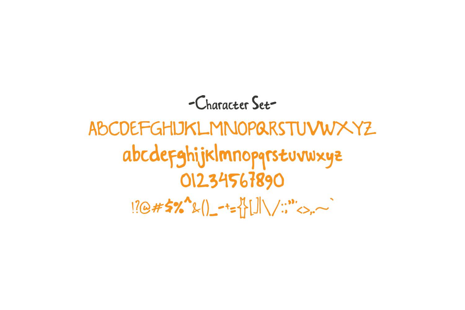 Delions Font sample