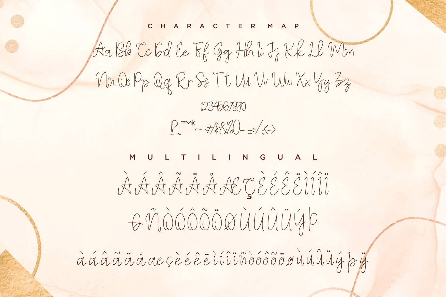 Delisha Font sample