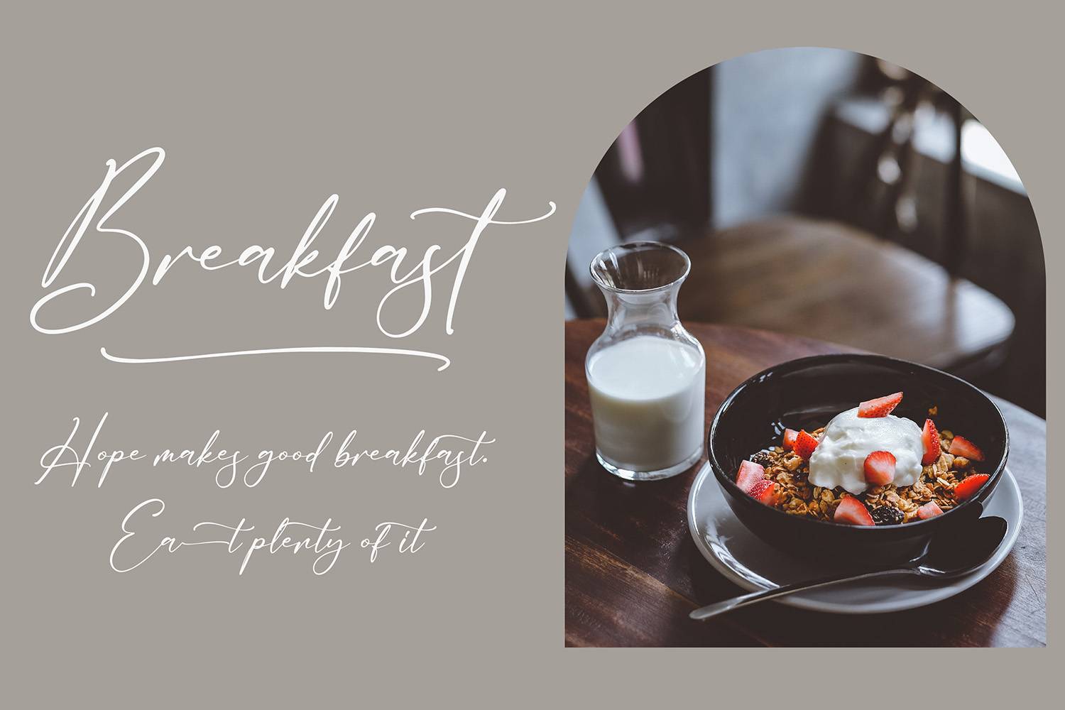 Delistaria Signature Font sample