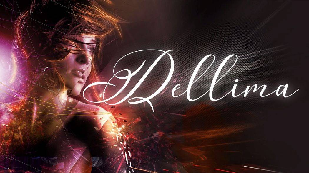 Dellima Font sample