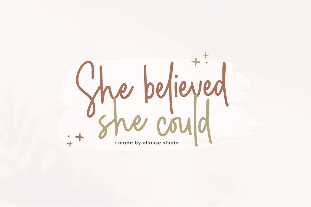 Demigoldetty Font sample