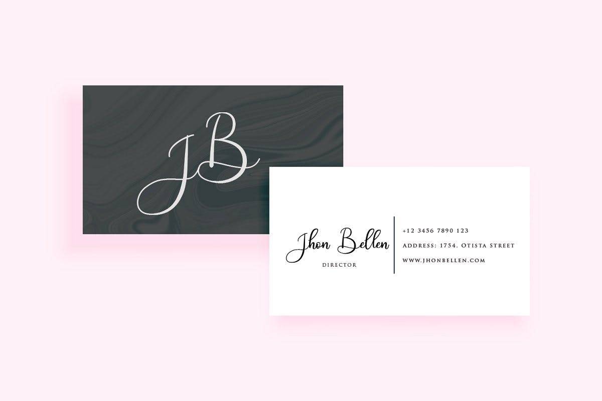 Demo Andina Script Font sample