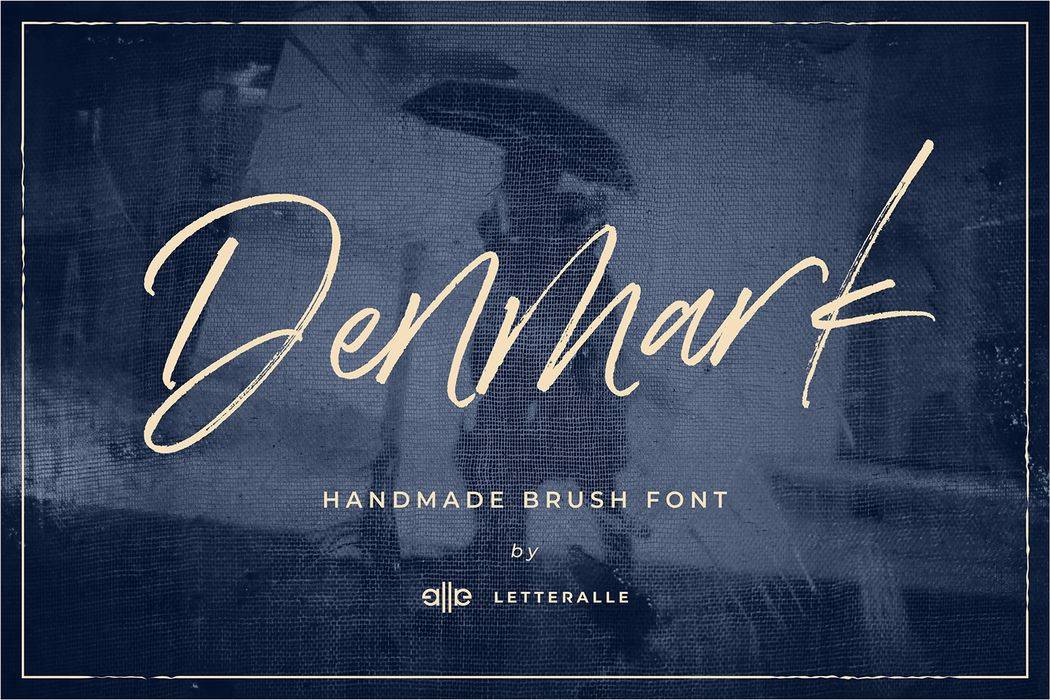 Denmark Font sample