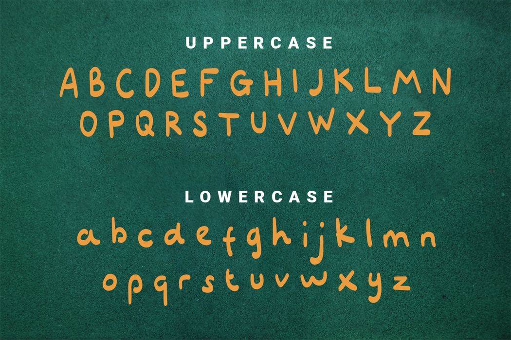 Deschamber Font sample