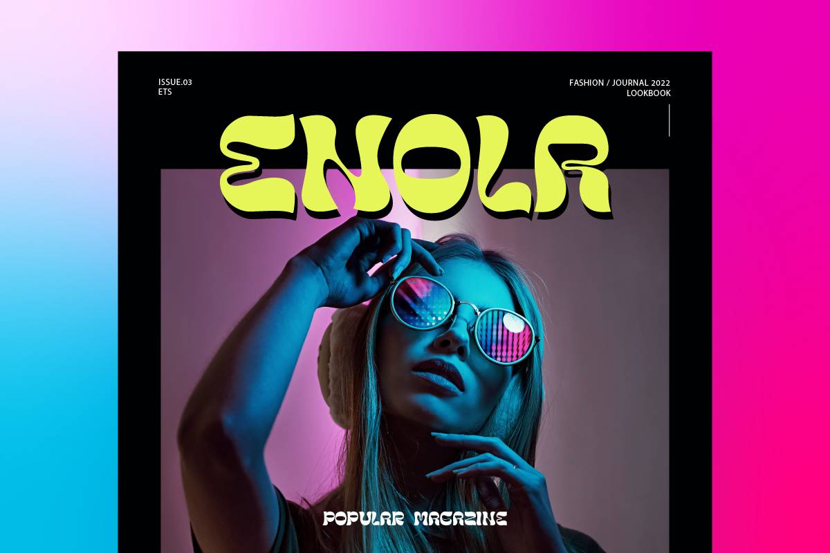 Deserved Font sample