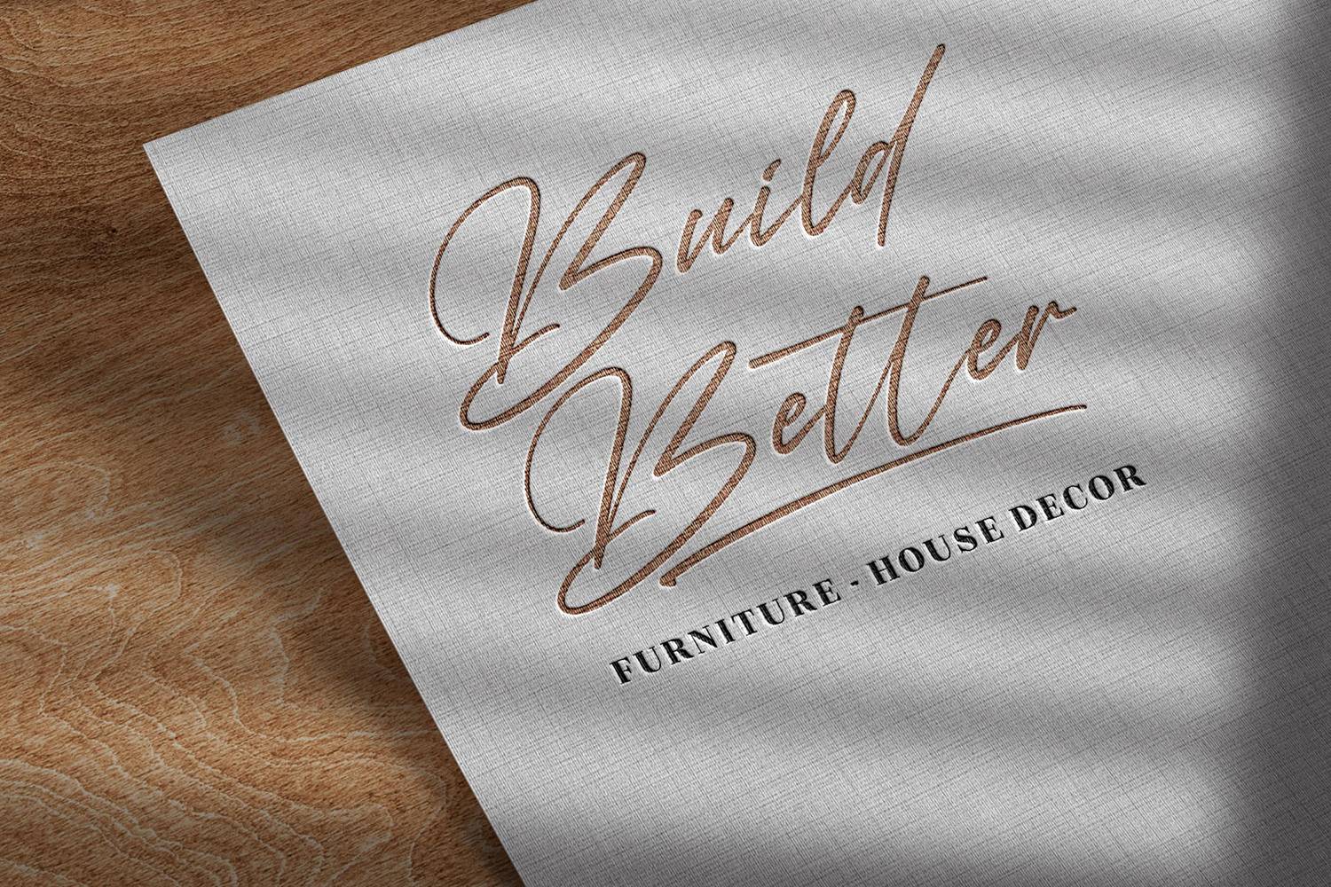 Detinata Font sample