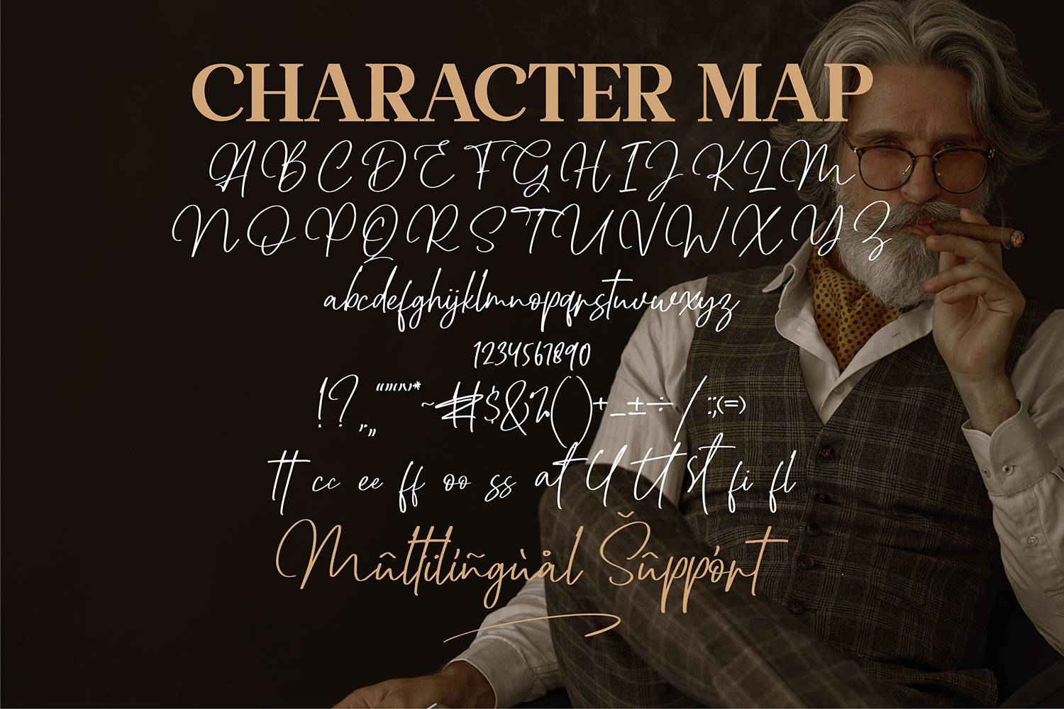 Dettreon Smith Font sample