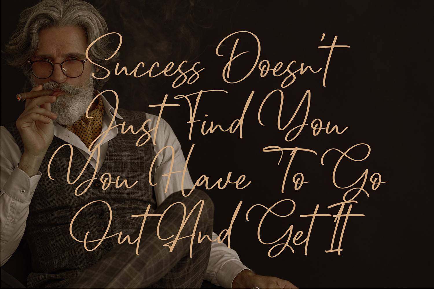 Dettreon Smith Font sample