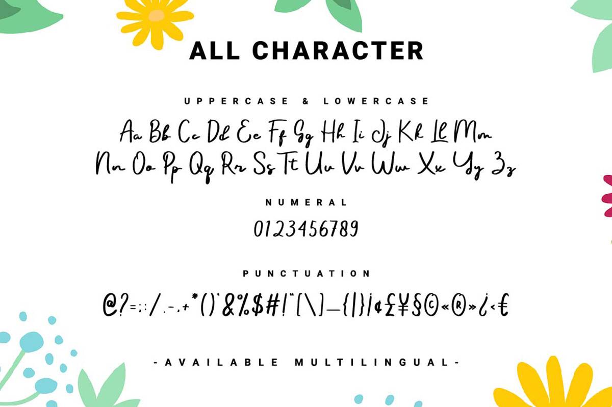 Dhecalovia Font sample