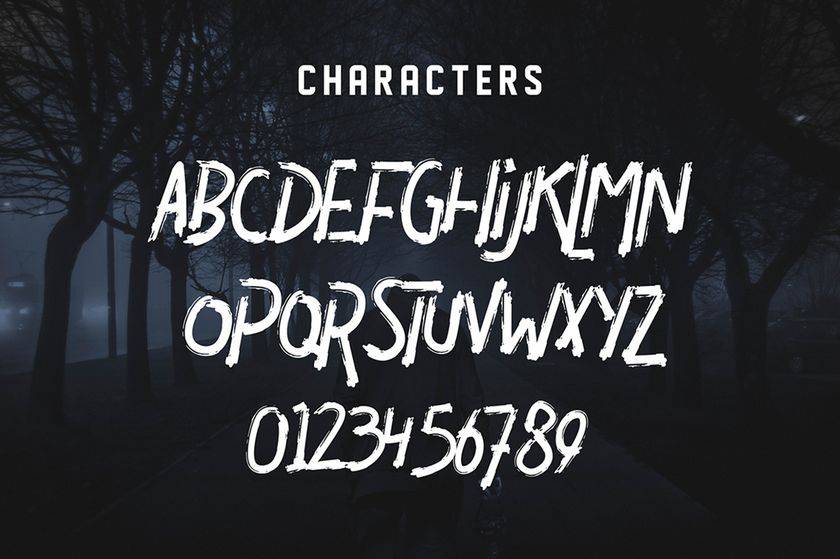 Diavolo Font sample