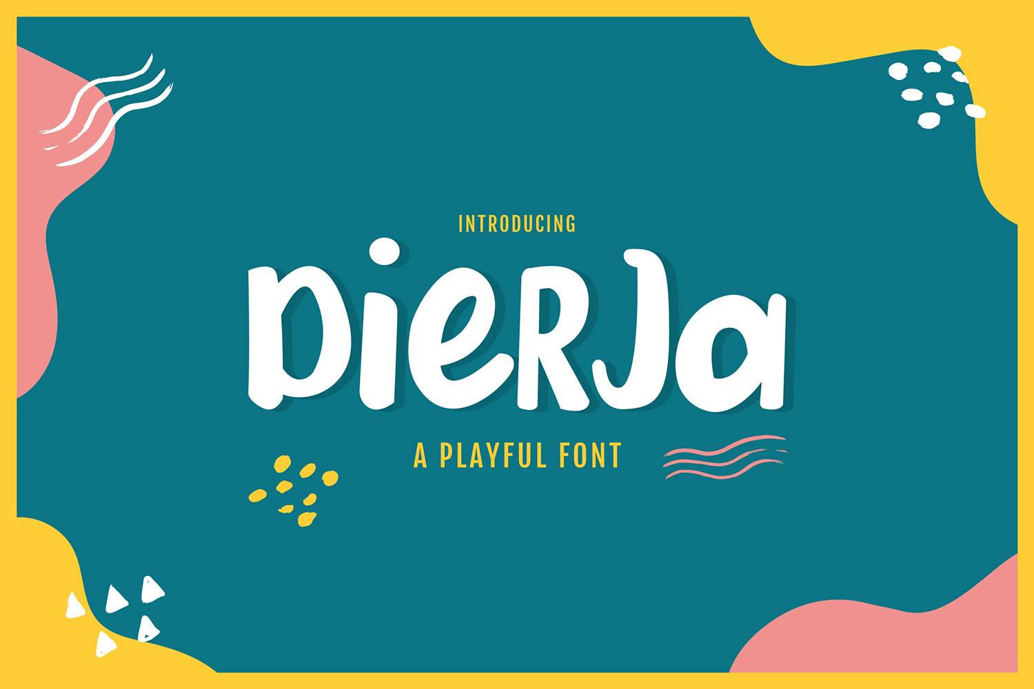 Dierja Font sample