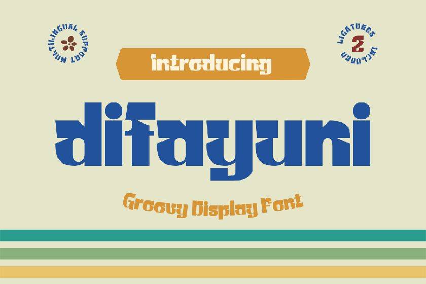 Difayuni Font sample