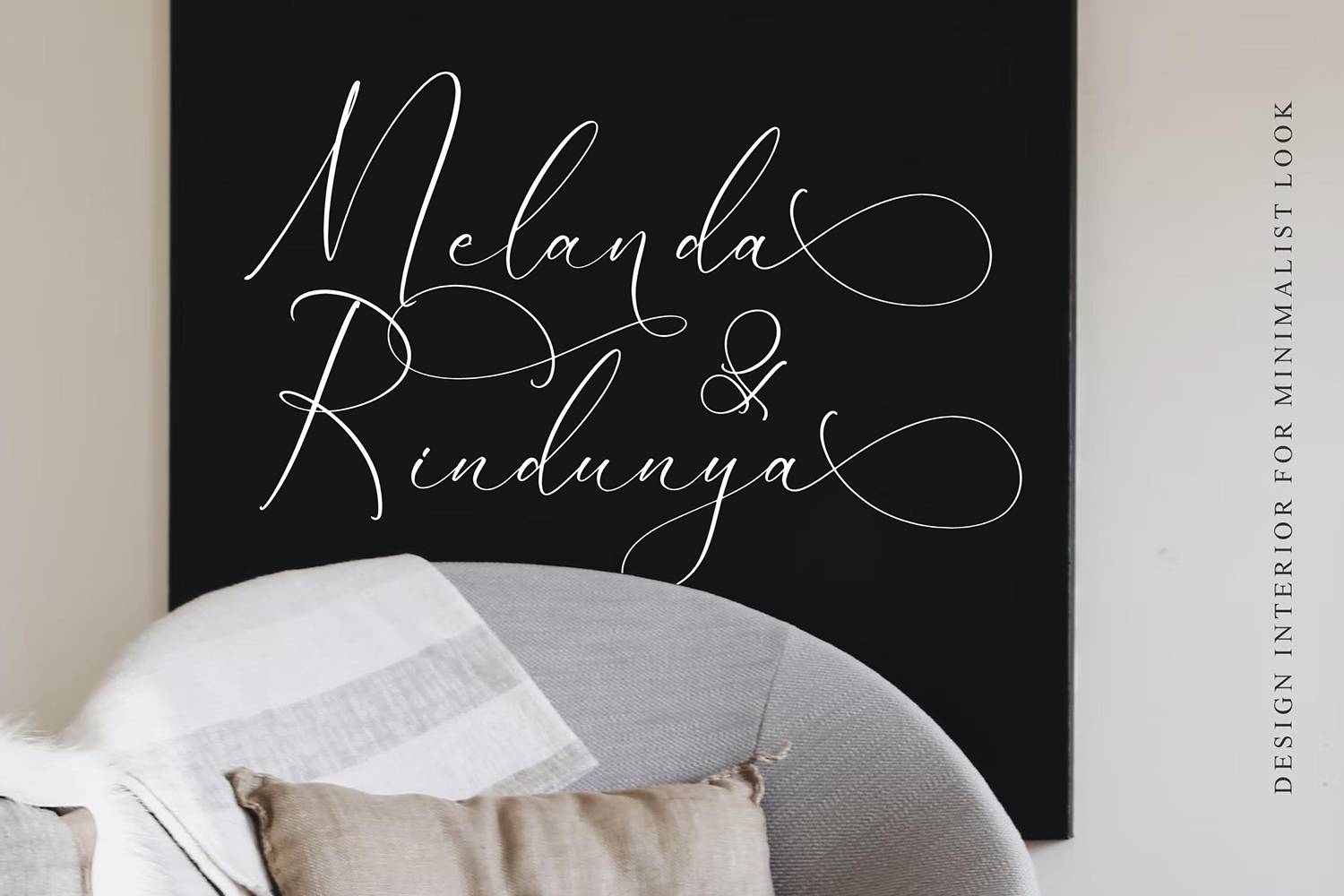 Dilanda Merlinmota Font sample