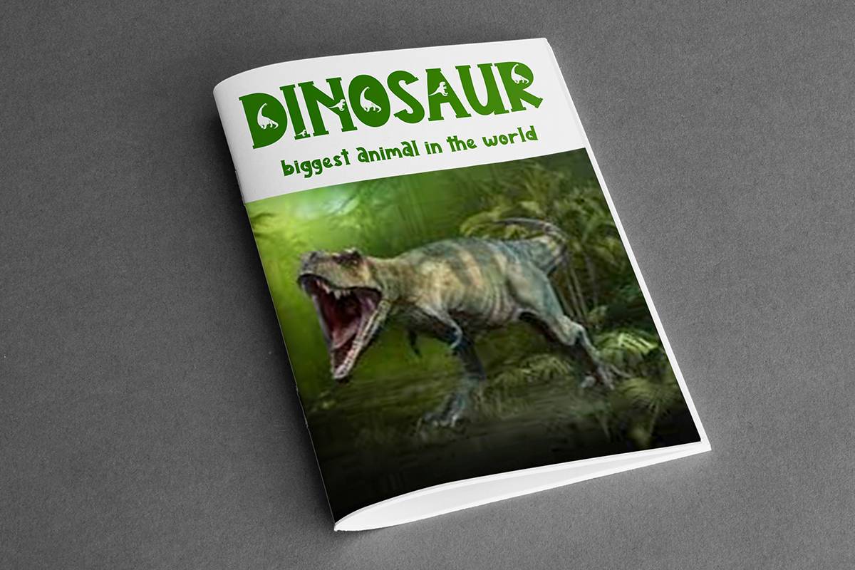 Dino Park Font sample