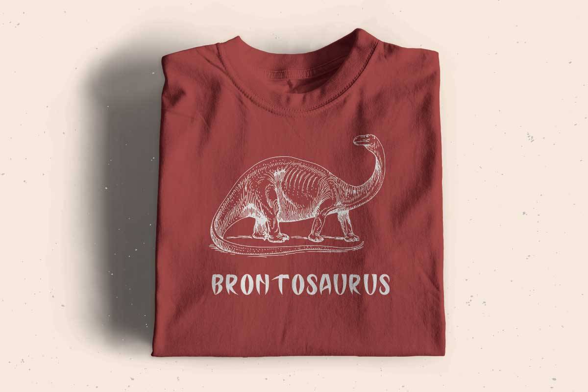 Dinopark Font sample