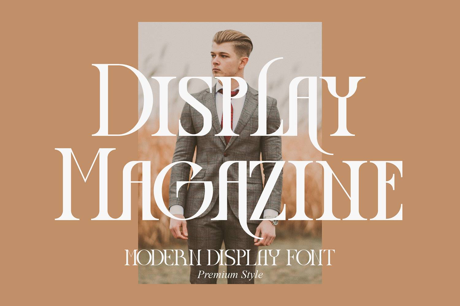 Display Magazine Font sample