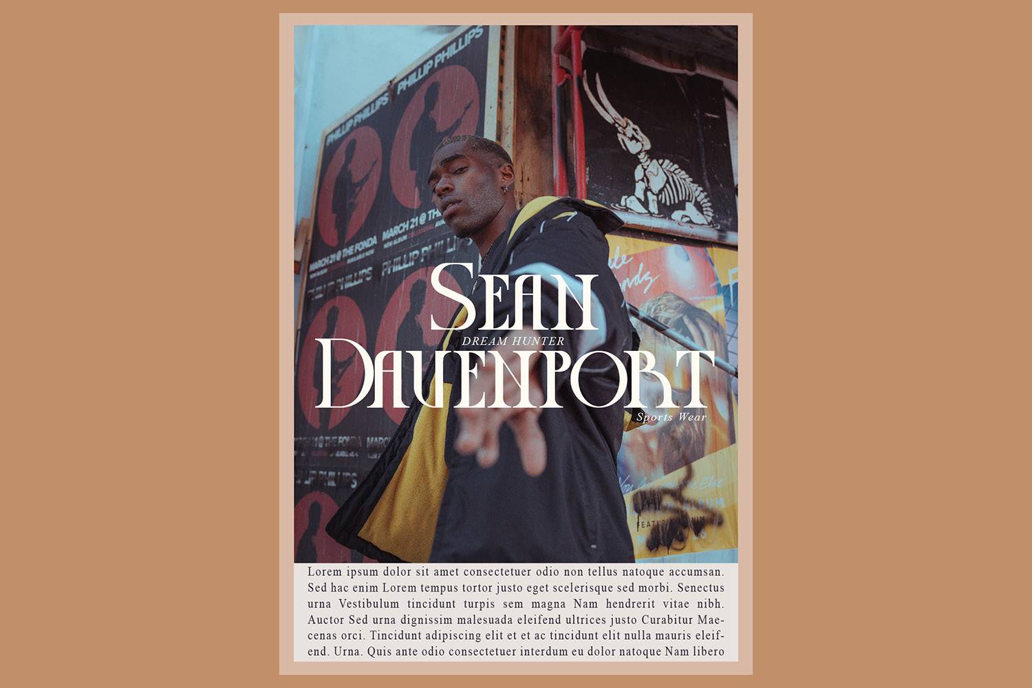 Display Magazine Font sample