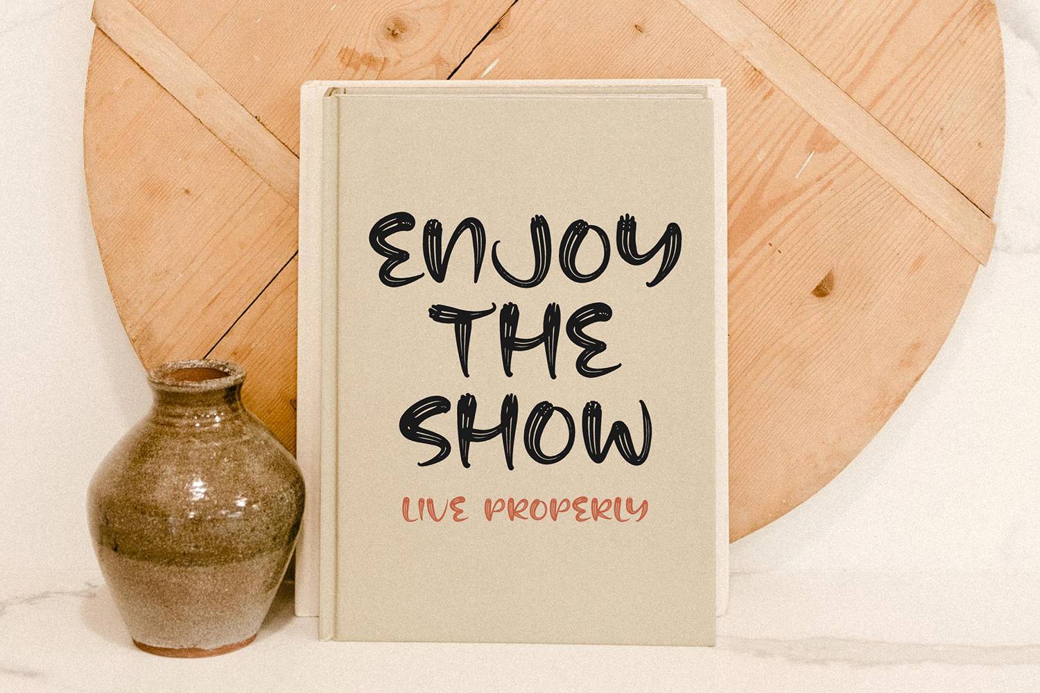 Display Marble Font sample