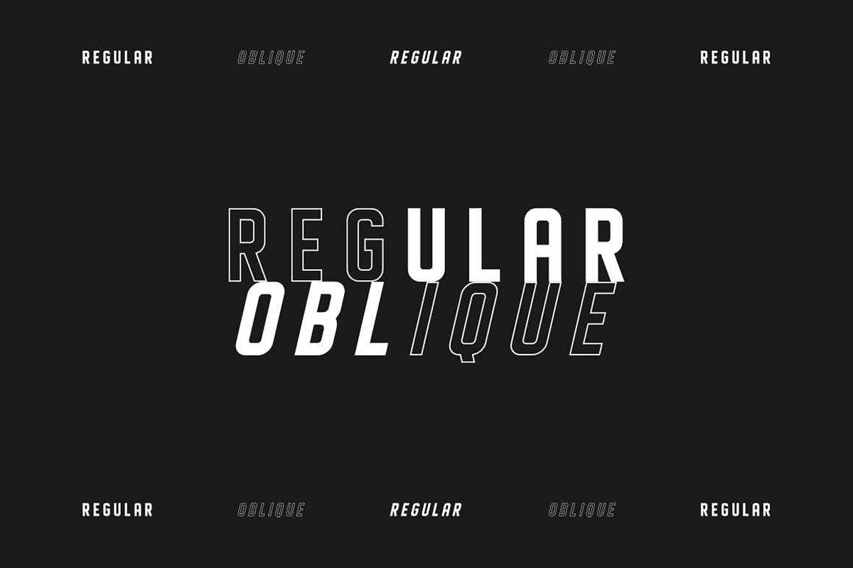 Displayed Font sample