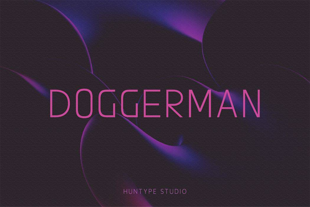 Doggerman Font sample