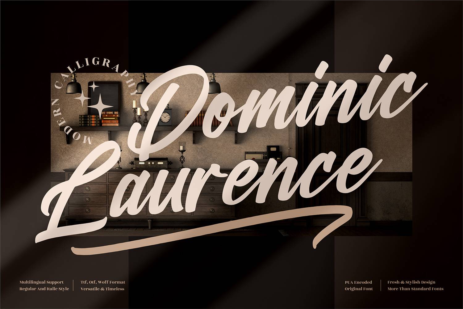 Dominic Laurence Font sample