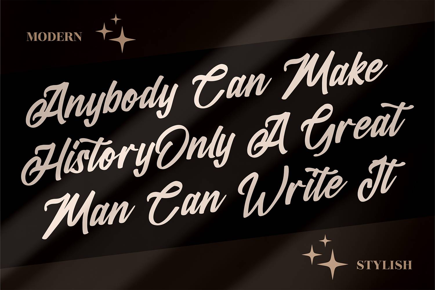Dominic Laurence Font sample
