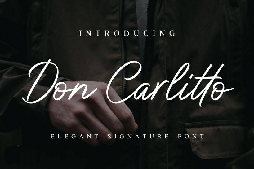 Don Carlitto Font sample