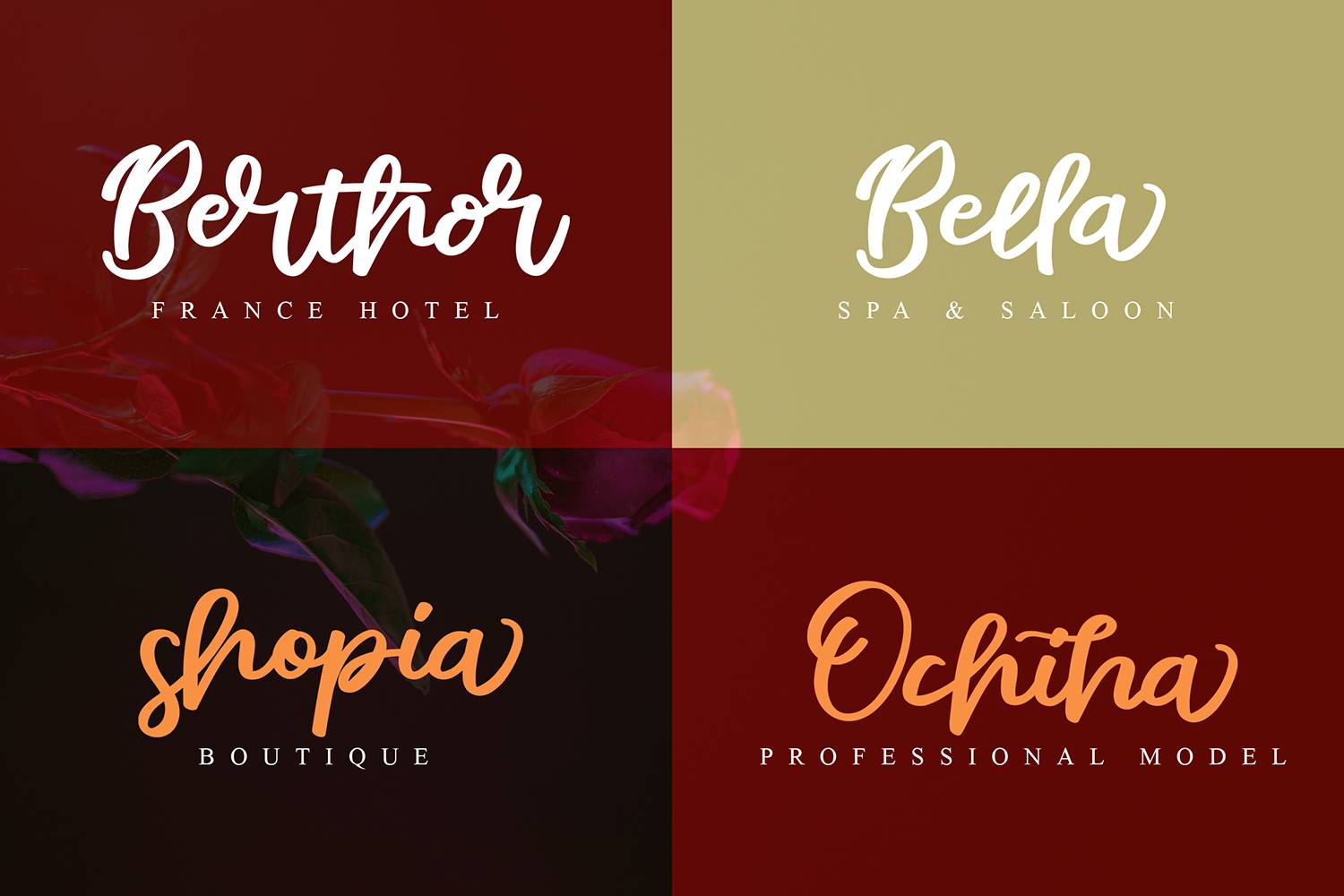 Done Perfectly Font sample