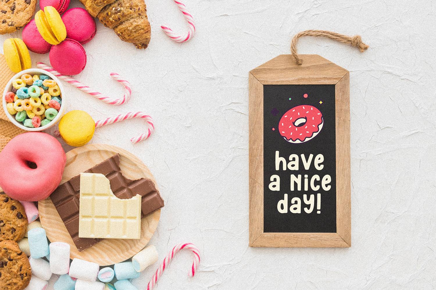 Donuts Snacky Font sample
