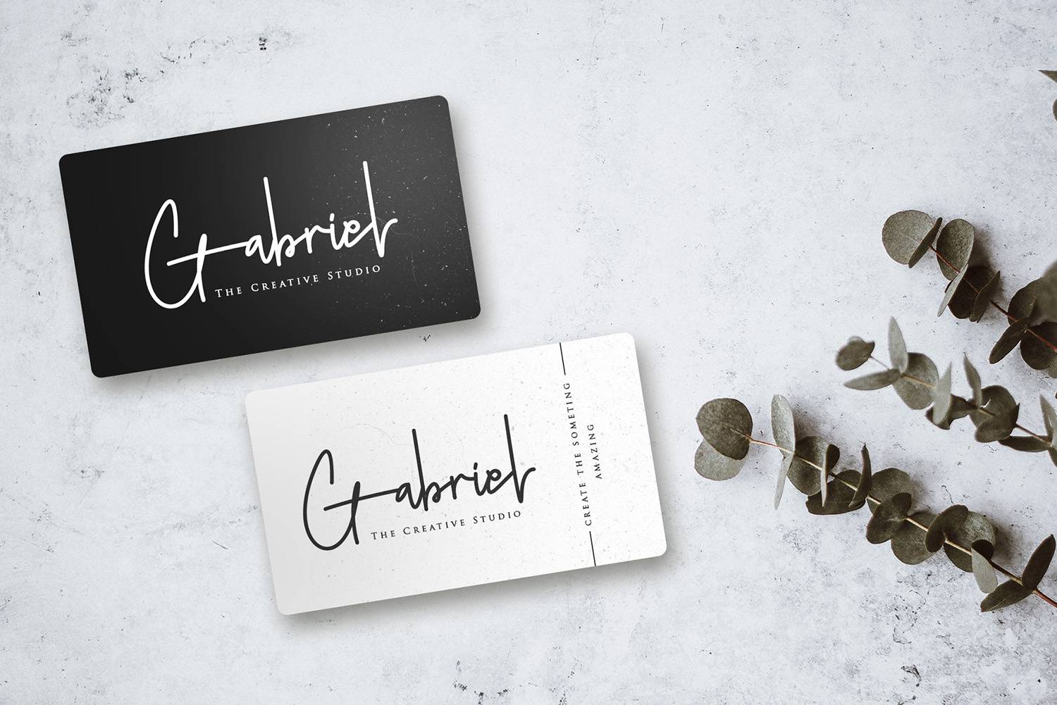 Doupple Signature Font sample