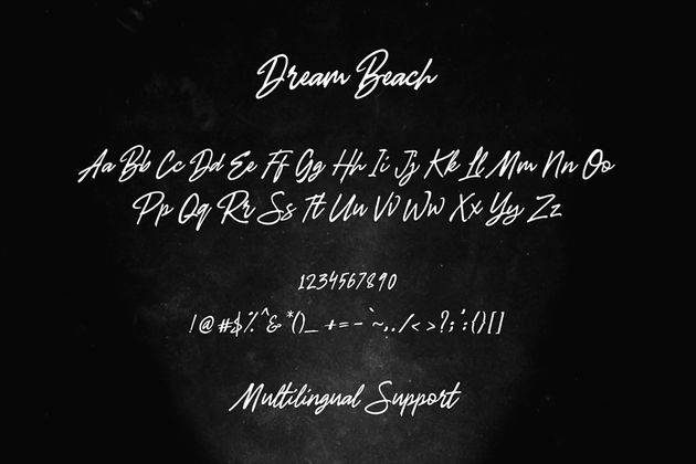 Dream Beach Script Demo sample