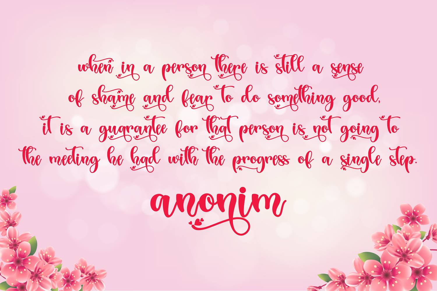 Dream Heart Font sample