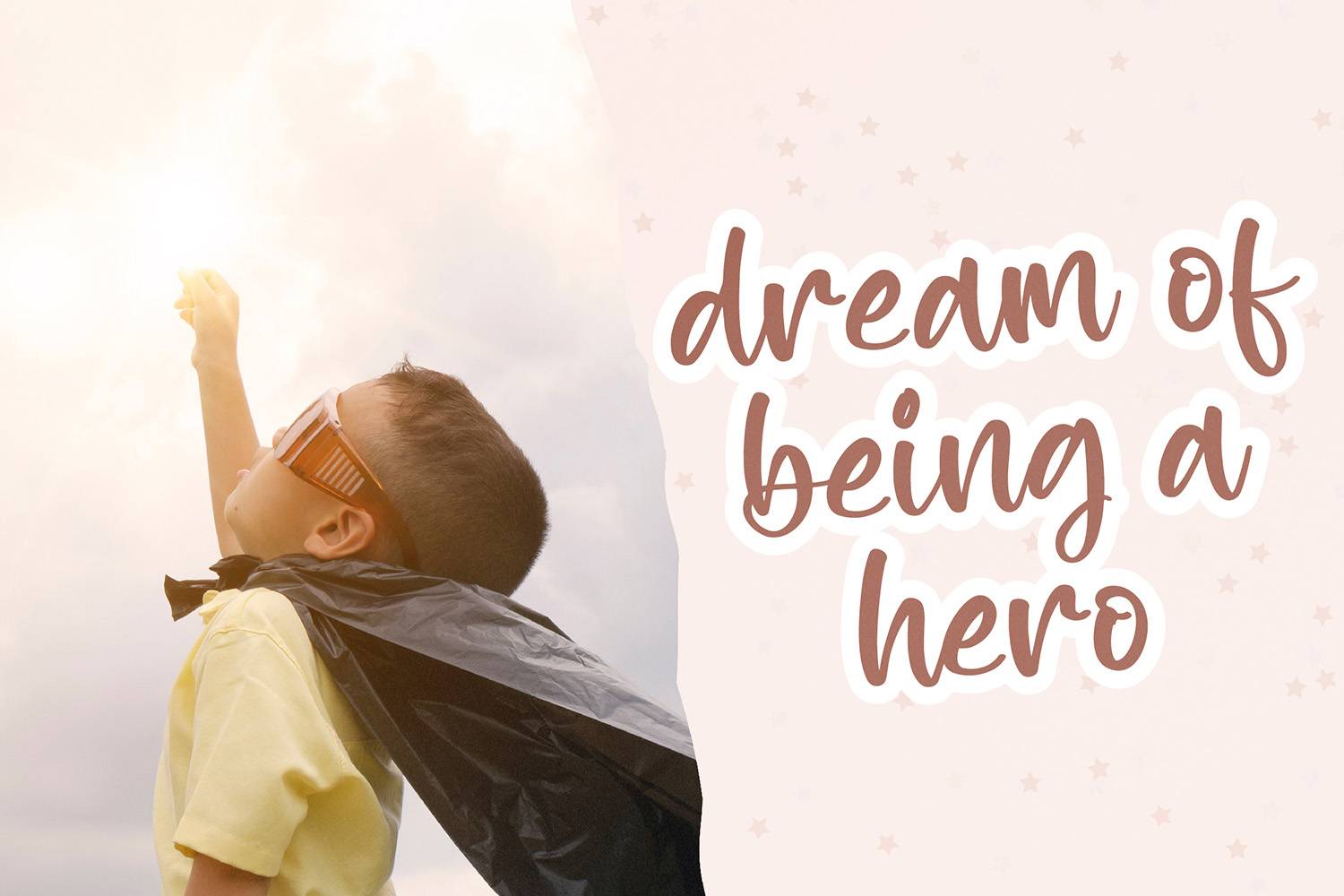 Dreams and Imagine Font sample